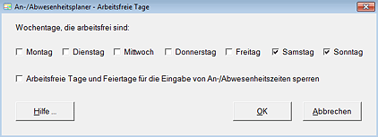 Wochenende